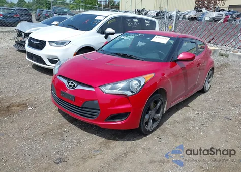 2012 Hyundai Veloster Base W/Gray из США, поврежденный, VIN KMHTC6AD8CU019848
